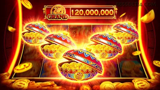Slots online da 8855bet com jackpots progressivos